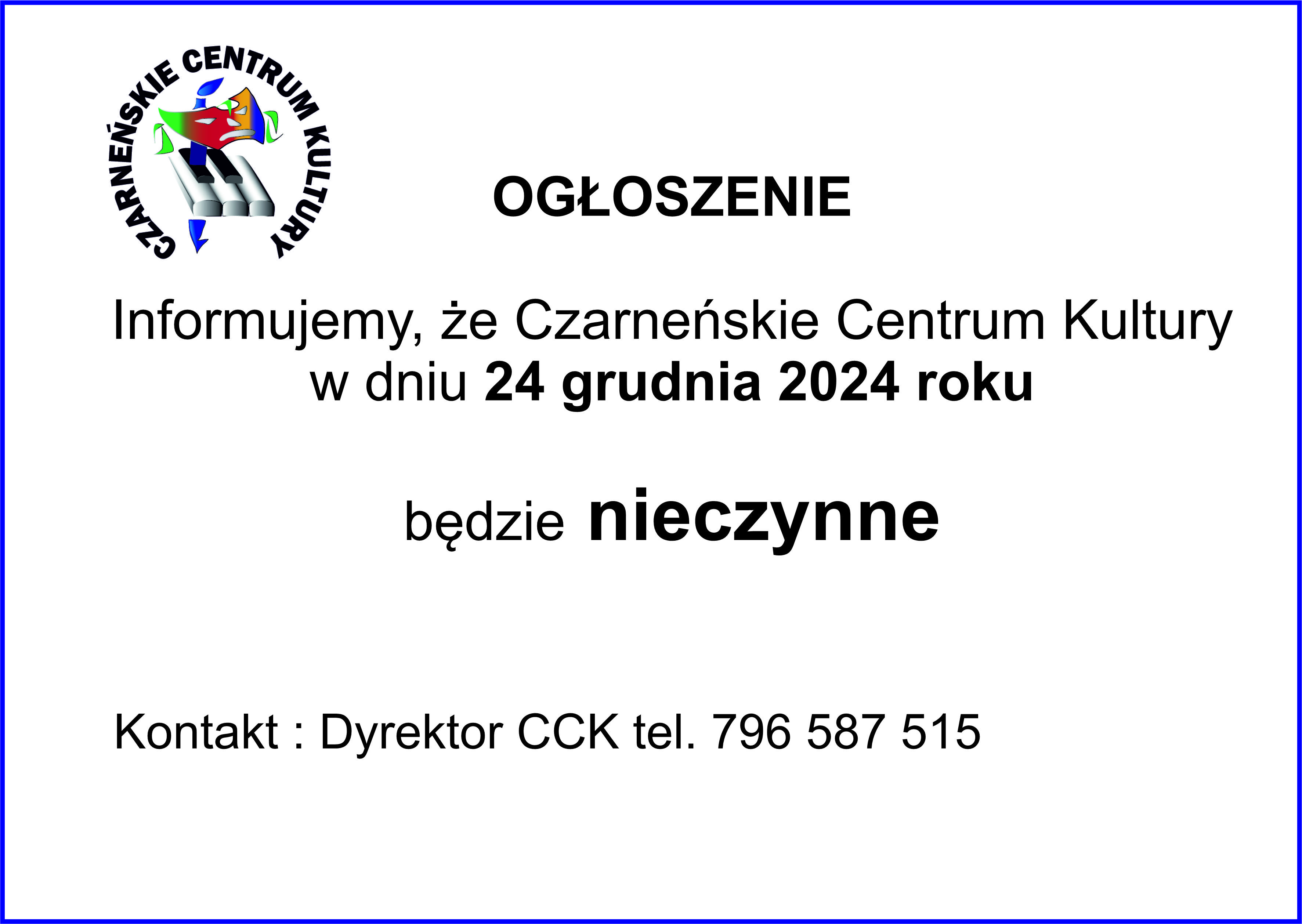 OGŁOSZENIE