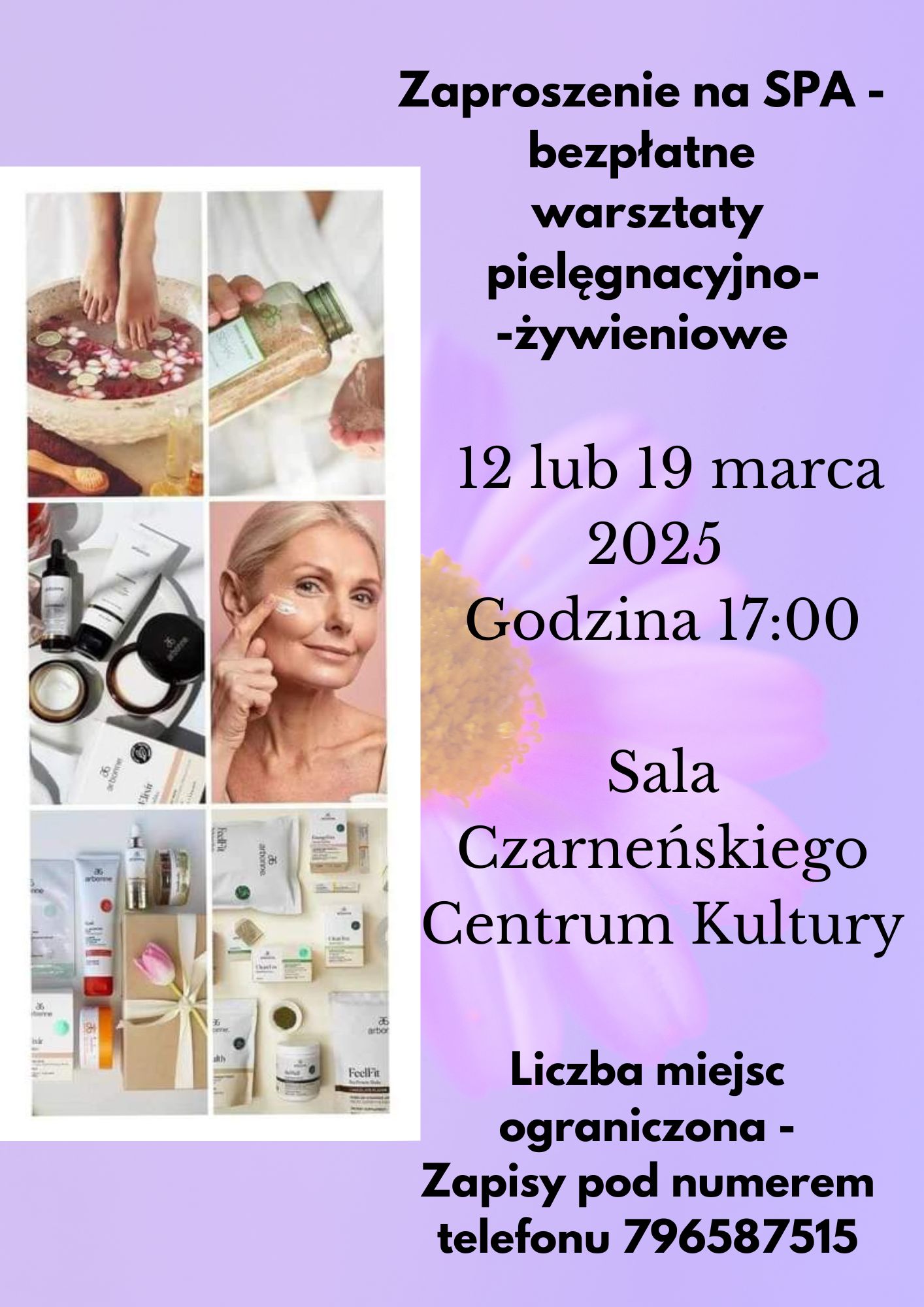 WARSZTATY PIELĘGNACYJNO - ŻYWIENIOWE