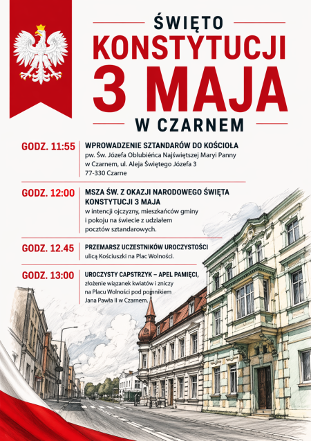 ŚWIĘTO KONSTYTUCJI 3 MAJA 1791 - 2026