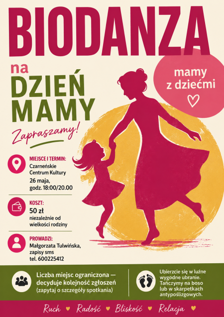 BIODANZA Z OKAZJI DNIA MAMY