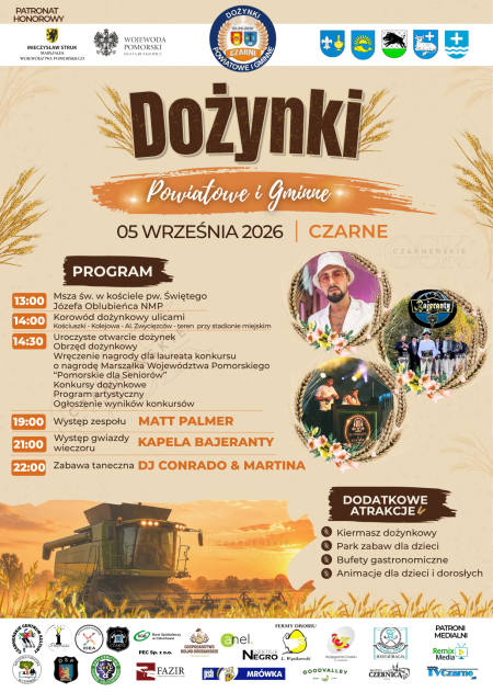 Dożynki Powiatowe i Gminne 2026
