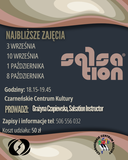 Zajęcia SALSATION we wrześniu